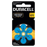 Batterias Duracell  Battery  Hearing Aids  6 Cb675 - DURACELL
