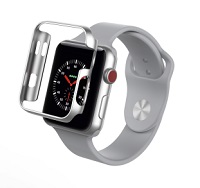 202002479 Zagg Invisibleshield  Bumper  Silver  Para Apple Watch  40Mm S4