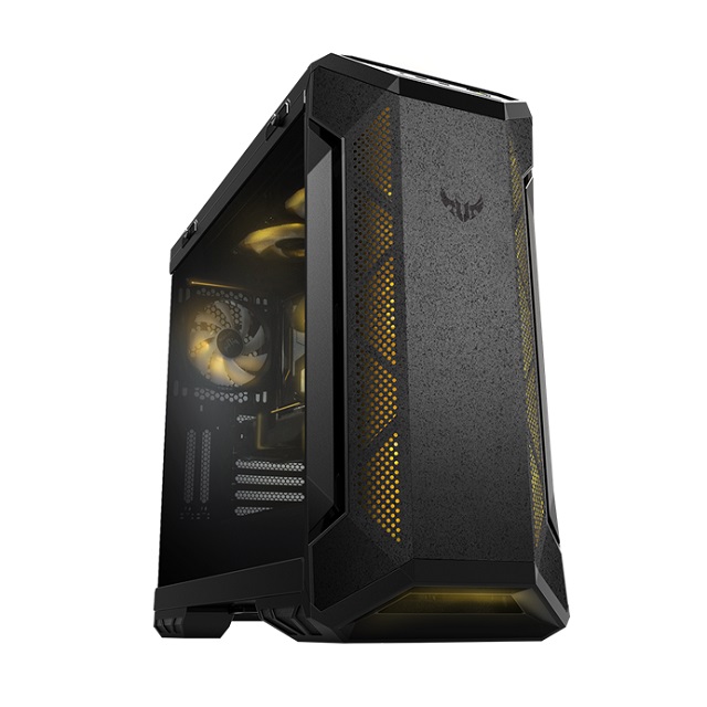 Asus  Tuf Gaming Gt501  Mid Tower  Micro Atx  All Black - GT501/GRY/WITHHANDLE