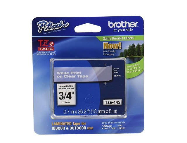 Brother TZe-S941 - Adhesivo extrarresistente - negro sobre plateado mate - rollo (1,8 cm x 8 m) 1 cinta(s) tipo laminado - para Brother PT-D600; P-Touch PT-1880, D450, D800, E550, E800, P900, P950; P-Touch EDGE PT-P750