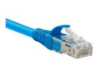 Nexxt Solutions Infrastructure - Patch cable - Shielded - 3 m - RJ-45 a - Gray / Blue - Cat6A S/FTP LSZH