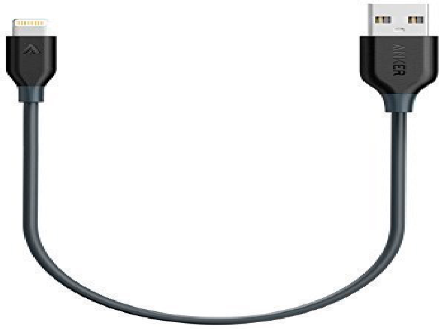 A8111H12 Anker  Data Cable  Black  Powerline 3Ft09M