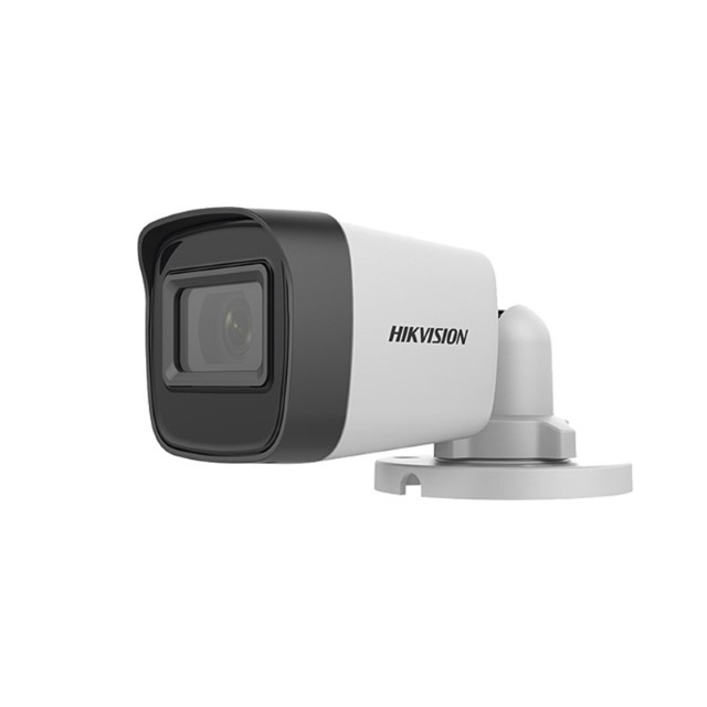 Hikvision Value Series DS-2CE16D0T-EXIF - Cámara de videovigilancia - bala - a prueba de polvo / impermeable - color (Día y noche) - 2 MP - 1080p - montaje M12 - focal fijado - compuesto, AHD, CVI, TVI - DC 12 V