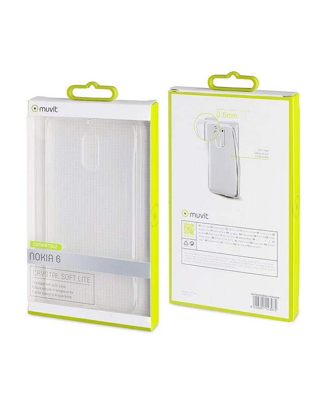 Muvit Mucrs0107  Case  Durable Plastic  Transparent  Para Asus Zenfone Zc554Kl - MUCRS0107