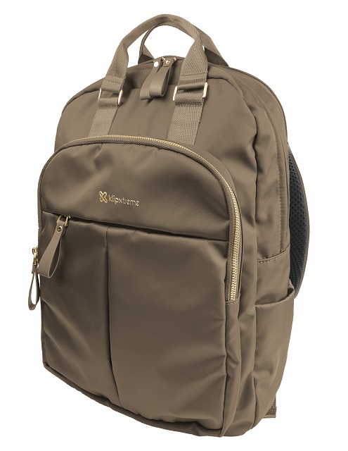 Klip Xtreme  Notebook Carrying Backpack  156  1200D Nylon  Brown - KNB-468BR