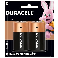 Batterias Duracell  Battery  Alkaline  2 D - DURACELL