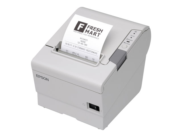 Epson  Receipt Printer  TwoColor Monochrome  Thermal Line  148 X 210 Mm  24 Pin  300 MmSec  EthernetUsb - C31CA85655