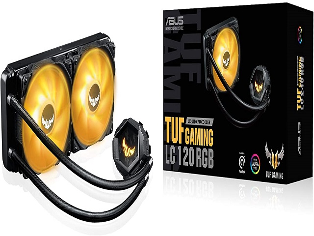Asus Tuf Gaming Lc 240 Rgb  Sistema De Refrigeracin Lquida Del Procesador  Para Lga1156 Lga1366 Lga1155 Lga1150 Lga1151 Am4 Lga1200  Aluminio  120 Mm - TUFGAMINGLC240RGB