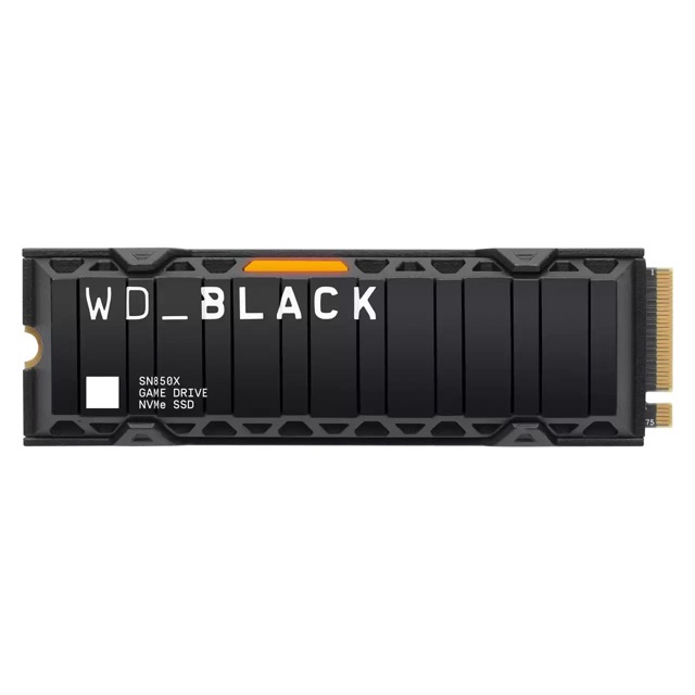 WD_BLACK SN850X NVMe SSD WDS100T2XHE - SSD - 1 TB - interno - M.2 2280 - PCIe 4.0 x4 (NVMe)