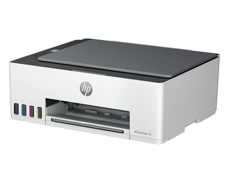 HP Smart Tank 580 - Impresora / Escáner / Copiadora - Wi-Fi / USB - Incluye insumos en cajas - imprime 6000 páginas color / 12000 blanco y negro