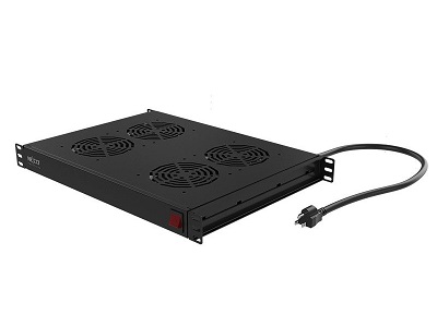 Nexxt Solutions Infrastructure - Rack fan tray - 1U 4-fan 110/220V