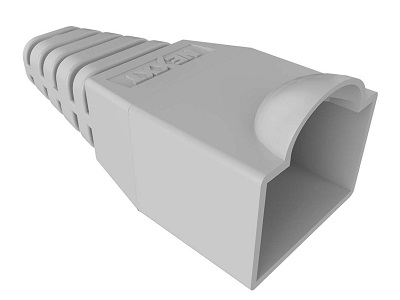 Nexxt - Tapones protectores para cables de red RJ5 - Paquete de 100 unidades - gris