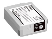 Epson SJIC41P-BK - Negro brillante - original - blíster con alarmas de RF/acústica - cartucho de tinta - para ColorWorks CW-C4000, CW-C4000E (BK)