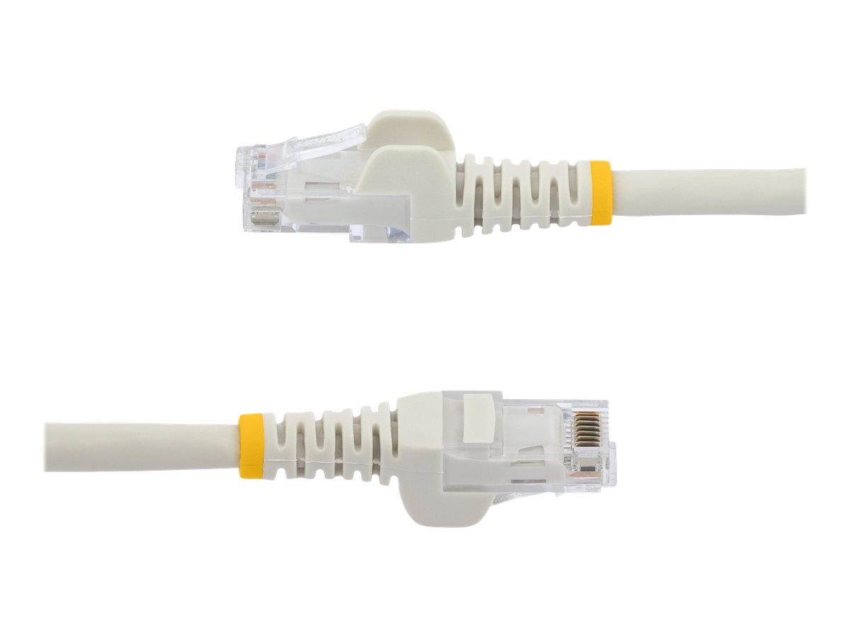 Startechcom 1Ft Cat6 Ethernet Cable 10 Gigabit Snagless Rj45 650Mhz 100W Poe Patch Cord Cat 6 10Gbe Utp Network Cable WStrain Relief White Fluke TestedWiring Is Ul CertifiedTia  Category 6  24Awg N6Patch1Wh  Cable De Interconexin  Rj45 M A Rj45 M  30 Cm  Utp  Cat 6  Moldeado Sin Enganches  Blanco - N6PATCH1WH