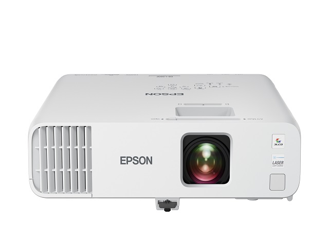 Epson PowerLite L260F - Proyector 3LCD - 4600 lúmenes (blanco) - 4600 lúmenes (color) - 16:9 - 1080p - IEE 802.11a/b/g/n/ac inalámbrico/LAN/Miracast - con 3 años de Epson Road Service Program