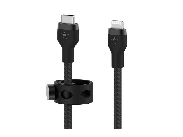 Belkin BoostCharge - Cable Lightning - 24 pin USB-C macho a Lightning macho - 2 m - negro