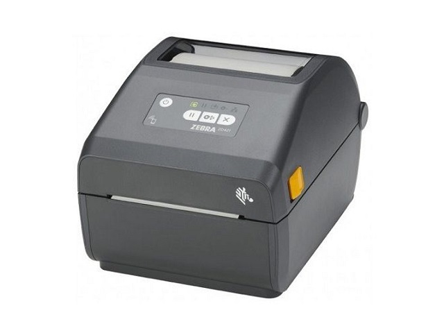 ZEBRA ZD421Thermal Transfer Printer (74/300M)  203 dpi USB USB Host Modular Connectivity Slot BTLE5 US Cord Swiss Font EZPL