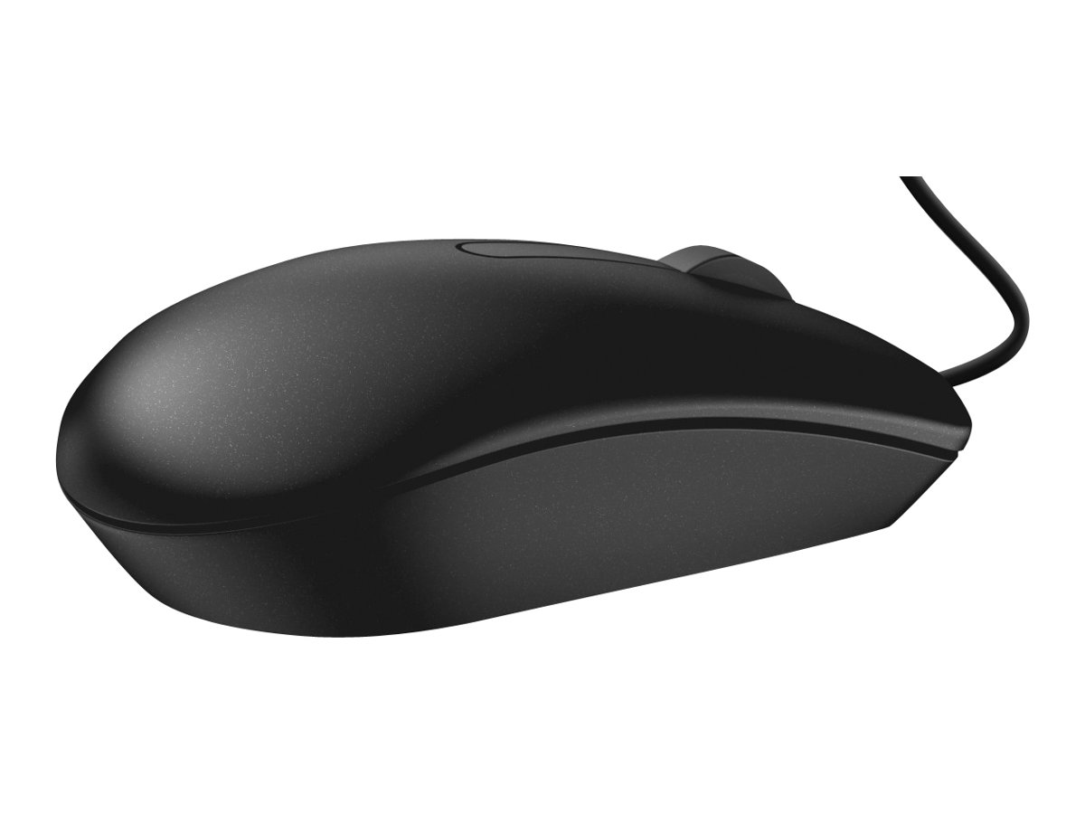 MOUSE DELL MS116 OPTICAL NEGRO WIRED 3 USB