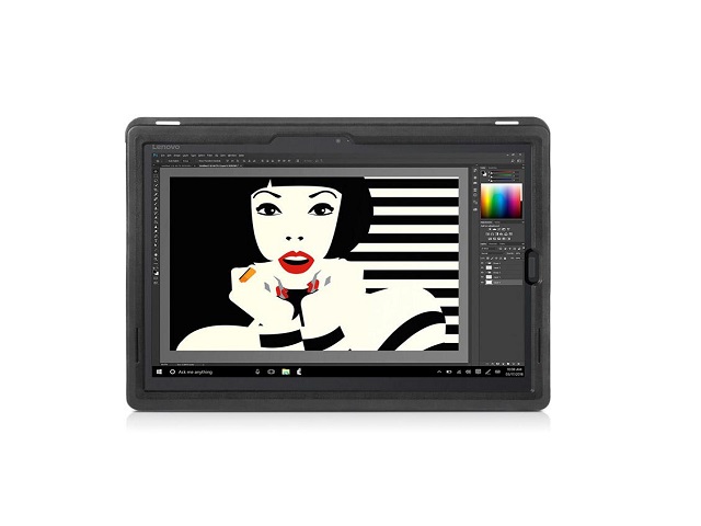Lenovo Protector - Gen 3 - carcasa protectora para tableta - resistente - policarbonato, elastómero termoplástico (TPE) - negro - para ThinkPad X1 Tablet (3rd Gen) 20KJ, 20KK