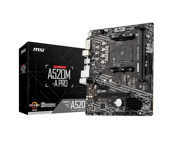 MSI - A520M-A PRO - Motherboard