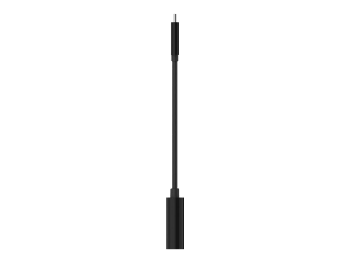Belkin USB-C to HDMI + Charge Adapter - Adaptador de vídeo - 24 pin USB-C macho a HDMI, USB-C (solo alimentación) hembra - negro - compatibilidad con 4K, USB Power Delivery (60W)