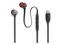 JBL TUNE 310C - Auriculares internos con micro - en oreja - cableado - USB-C - negro