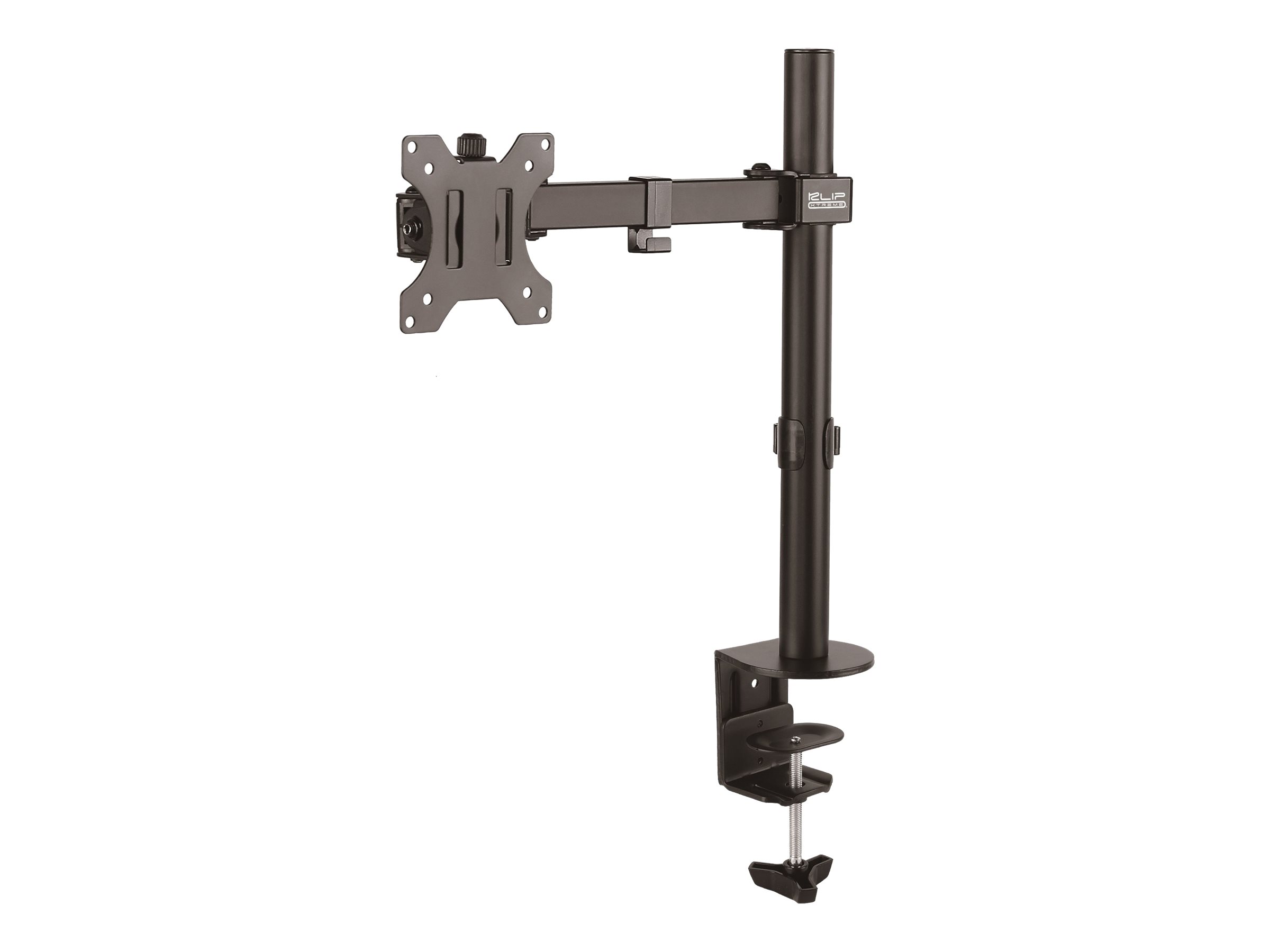 Klip Xtreme KPM-300 - Kit de montaje - para pantalla plana - plástico, acero de alta calidad - negro - tamaño de pantalla: 13"-32" - montable en escritorio