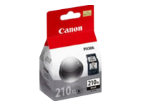 Canon PG-210 XL - 15 ml - Extra grande - negro - original - cartucho de tinta - para PIXMA iP2702, MP250, MP258, MP270, MP280, MP282, MP495, MX340, MX350, MX360, MX410, MX420