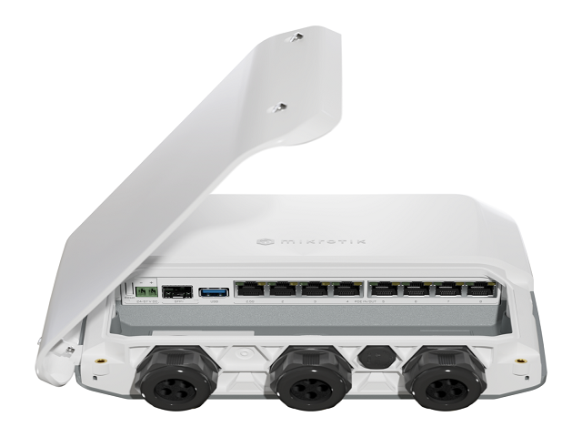 Mikrotik - Router - RB5009UPr+S+OUT 7x Gigabit Eth