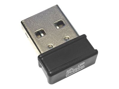 Klip Xtreme GhosTouch KMW-400 - Ratón - ergonómico - óptico - 3 botones - inalámbrico - 2.4 GHz - receptor inalámbrico USB - azul