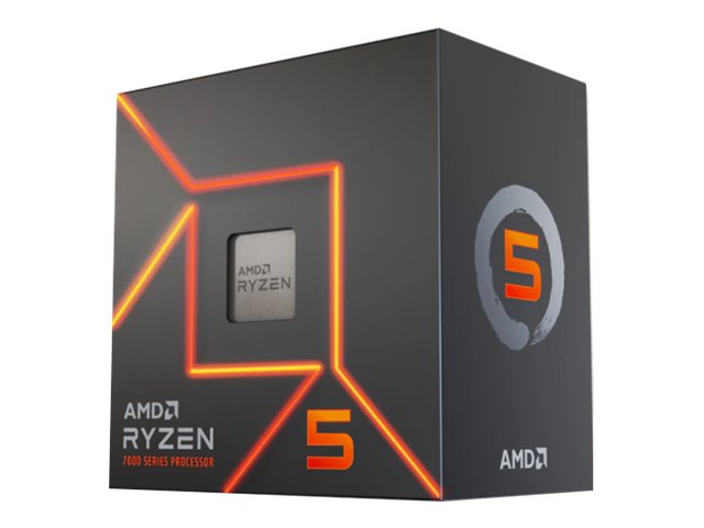 AMD Ryzen 5 7600 - 3.8 GHz - 6 núcleos - 12 hilos - 32 MB caché - Socket AM5 - Caja
