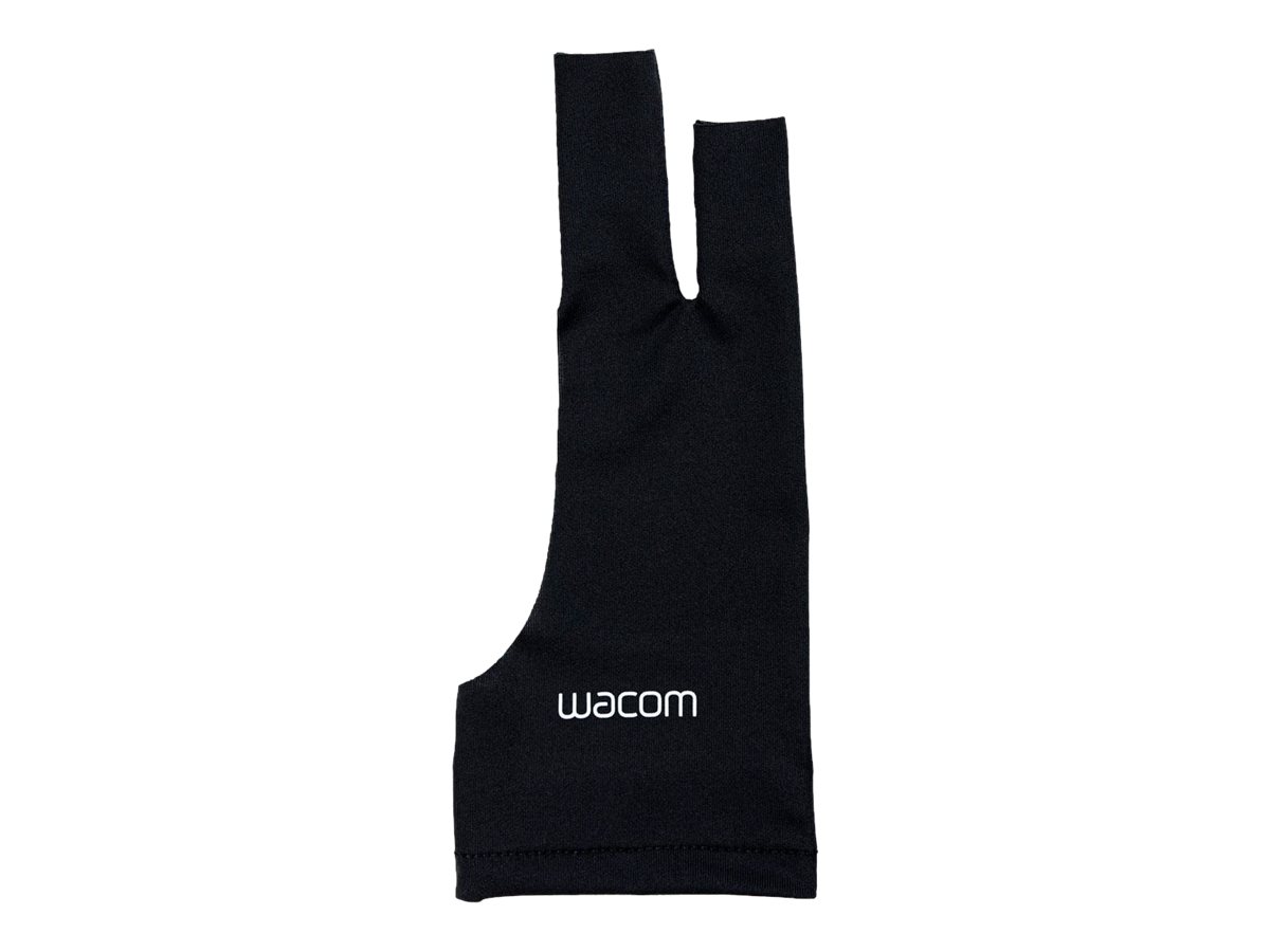 Wacom - Guante de dibujar - negro - para Cintiq 16, 22; Cintiq Pro 13, 24, 27, 32, DTH-3220; MobileStudio Pro 13, 16; One DTC133