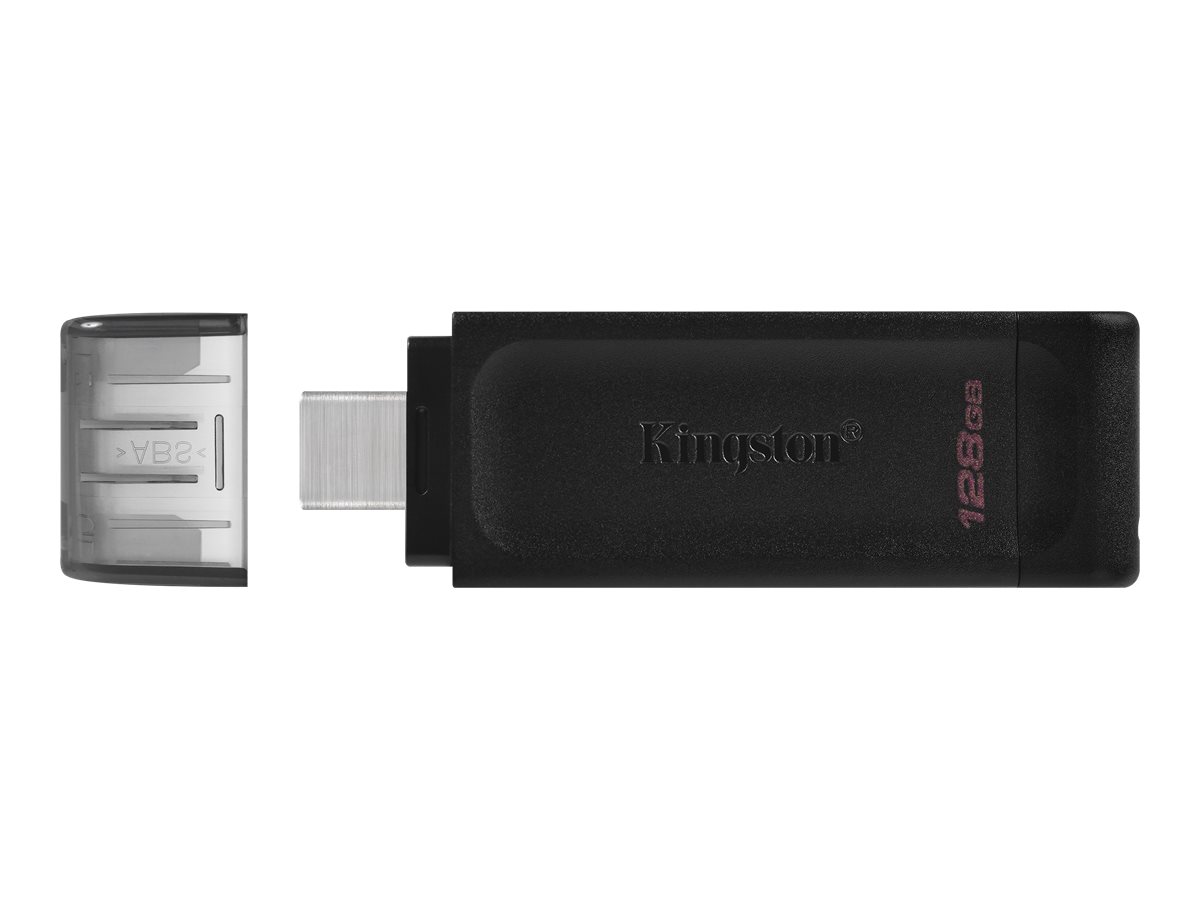 Kingston DataTraveler 70 - Unidad flash USB - 128 GB - USB-C 3.2 Gen 1