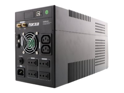 Forza FX Series FX-1500LCD - UPS - CA 110/120 V - 840 vatios - 1500 VA - 9 Ah - USB - conectores de salida: 8