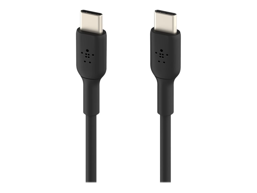 Belkin BoostCharge - Cable USB - 24 pin USB-C (M) a 24 pin USB-C (M) - 1 m - negro