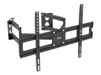 Klip Xtreme KPM-935 - Abrazadera - para pantalla plana - acero de calibre pesado - negro - tamaño de pantalla: 32"-65" - se puede instalar en la pared