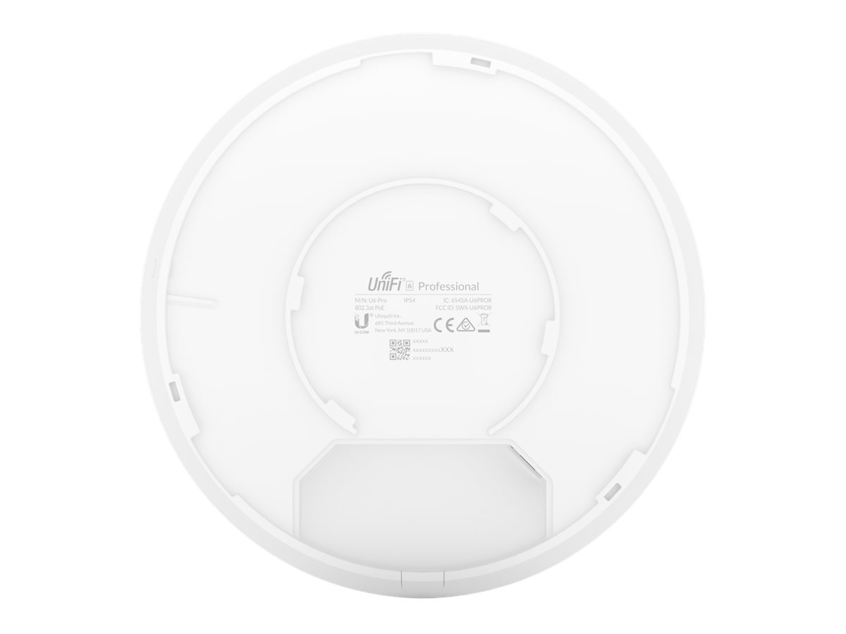 Ubiquiti UniFi U6-PRO - Punto de acceso inalámbrico - Wi-Fi 6 - 2.4 GHz, 5 GHz - instalable en pared/techo
