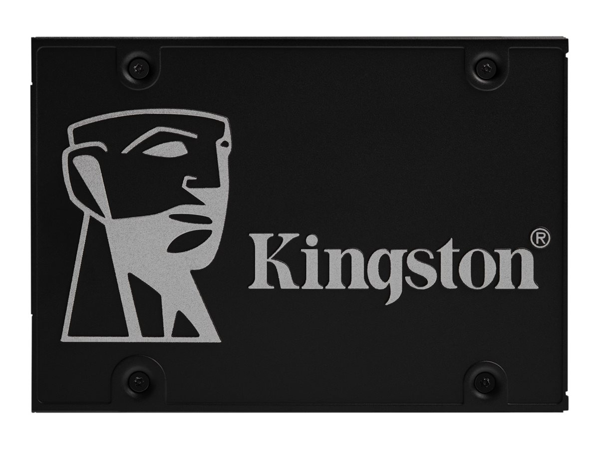 Kingston KC600 - SSD - cifrado - 512 GB - interno - 2.5" - SATA 6Gb/s - AES de 256 bits - TCG Opal Encryption, Self-Encrypting Drive (SED)