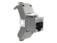 Nexxt - Inserto modular - CAT 6a - STP - RJ-45 - plata