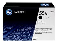 HP 55A - Negro - original - LaserJet - cartucho de tóner (CE255A) - para LaserJet Enterprise MFP M525; LaserJet Enterprise Flow MFP M525; LaserJet Managed MFP M525