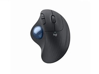 Logitech Ergo M575S Series - Mouse - Graphite+Blue Ball Bt