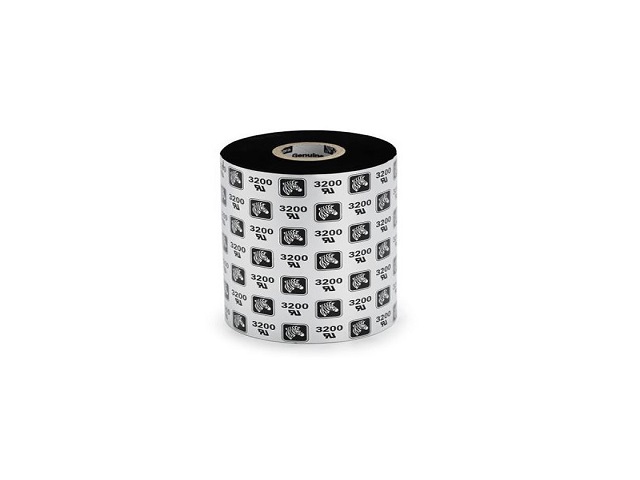 Zebra Resin Rib 2.52inx242ft 6200 Resin 12mmcore 1Ribbon